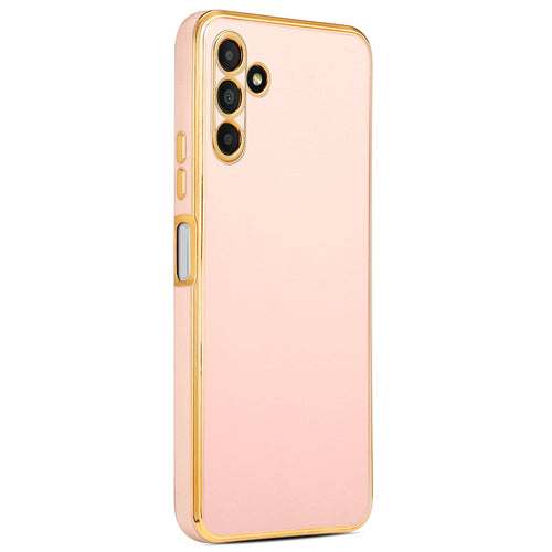 Galaxy A04S Kılıf Zore Bark Kılıf - Rose Gold