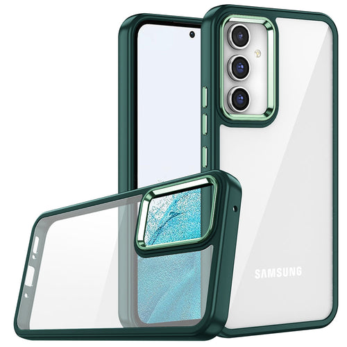 Galaxy A04S Kılıf Zore Flora Kılıf - Yeşil