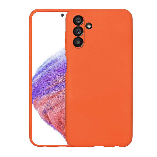 Galaxy A04S Kılıf Zore Mara Lansman Kılıf - Turuncu