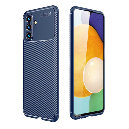 Galaxy A04S Kılıf Zore Negro Silikon Kılıf - Lacivert