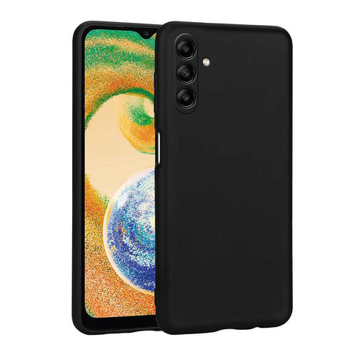 Galaxy A04S Kılıf Zore Premier Silikon Kılıf - Siyah
