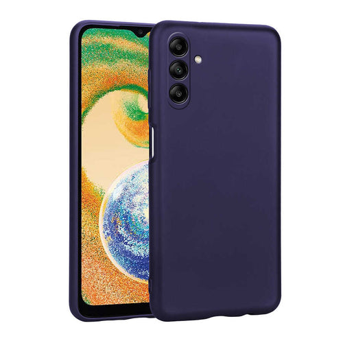 Galaxy A04S Kılıf Zore Premier Silikon Kılıf - Lacivert