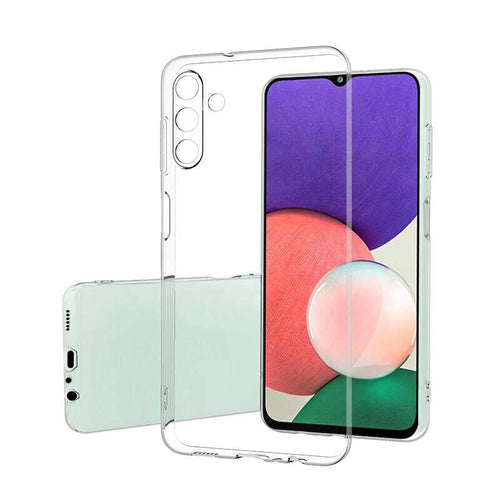 Galaxy A04S Kılıf Zore Süper Silikon Kılıf - Renksiz