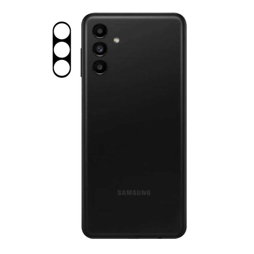 Galaxy A04S Zore 3D Kamera Camı - Siyah
