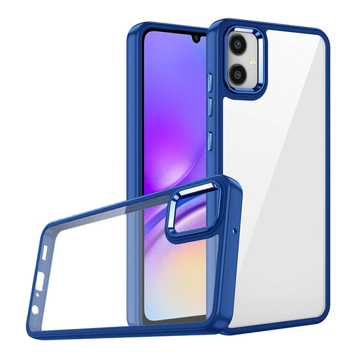 Galaxy A05 Kılıf Zore Flora Kılıf - Mavi
