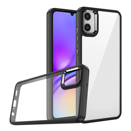 Galaxy A05 Kılıf Zore Flora Kılıf - Siyah