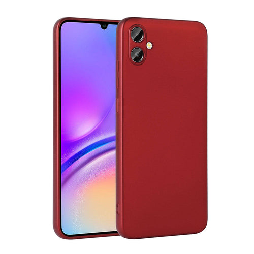 Galaxy A05 Kılıf Zore Premier Silikon Kılıf - Kırmızı