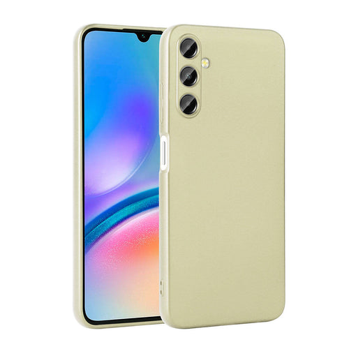 Galaxy A05S Kılıf Zore Premier Silikon Kılıf - Gold