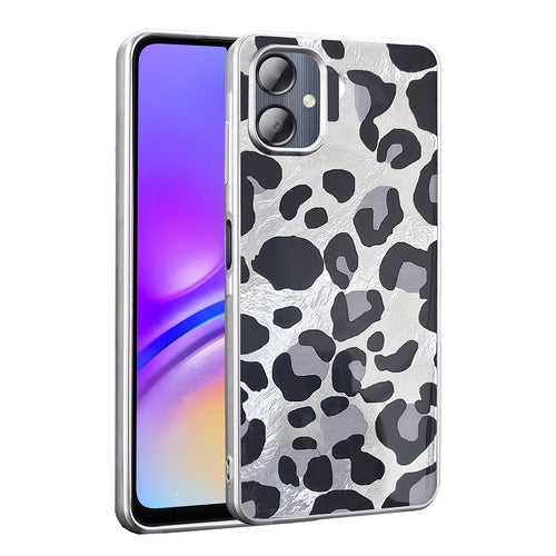 Galaxy A06 Kılıf Desenli Zore Mep Kılıf - Gri Leopar