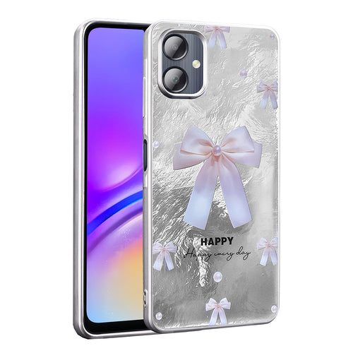 Galaxy A06 Kılıf Desenli Zore Mep Kılıf - İncili Fiyonk