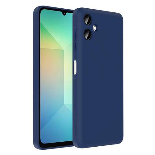 Galaxy A06 Kılıf Kamera Korumalı Kartlık Hazneli Zore Vitra Kılıf - Lacivert
