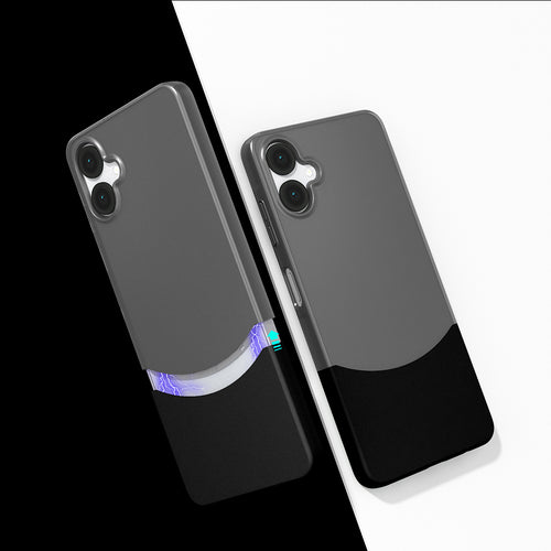 Galaxy A06 Kılıf Mıknatıslı Zore Duble Kılıf - Siyah