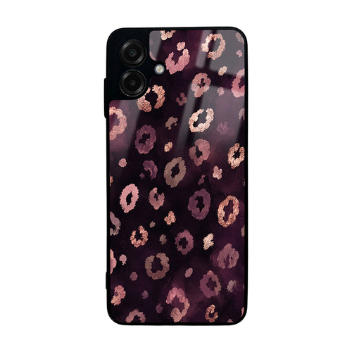 Galaxy A07 Kılıf Kamera Korumalı Desenli Zore Lusi Kılıf - Pembe Leopar