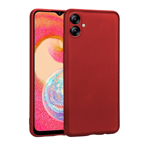 Galaxy A07 Kılıf Zore Premier Silikon Kılıf - Kırmızı