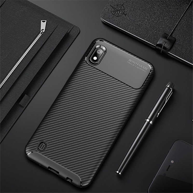 Galaxy A10 Kılıf Zore Negro Silikon Kılıf - Siyah