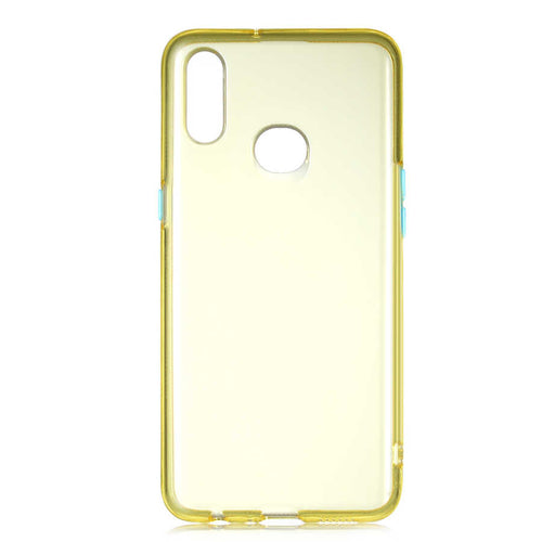 Galaxy A10S Kılıf Zore Bistro Kılıf - Sarı