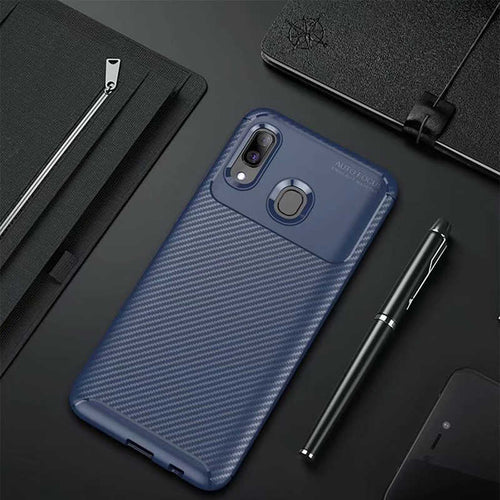 Galaxy A10S Kılıf Zore Negro Silikon Kılıf - Lacivert
