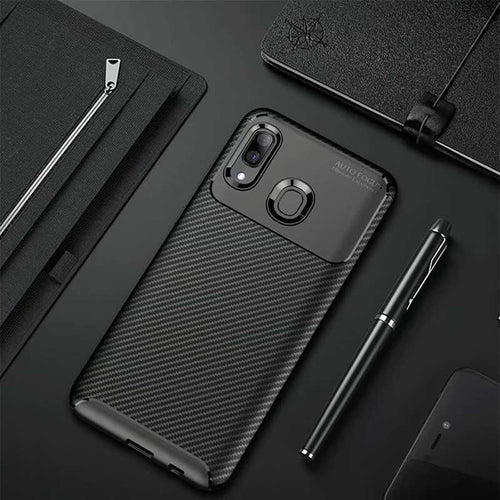 Galaxy A10S Kılıf Zore Negro Silikon Kılıf - Siyah