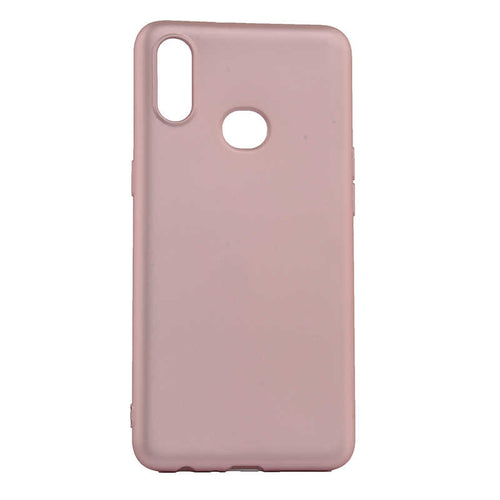Galaxy A10S Kılıf Zore Premier Silikon Kılıf - Rose Gold