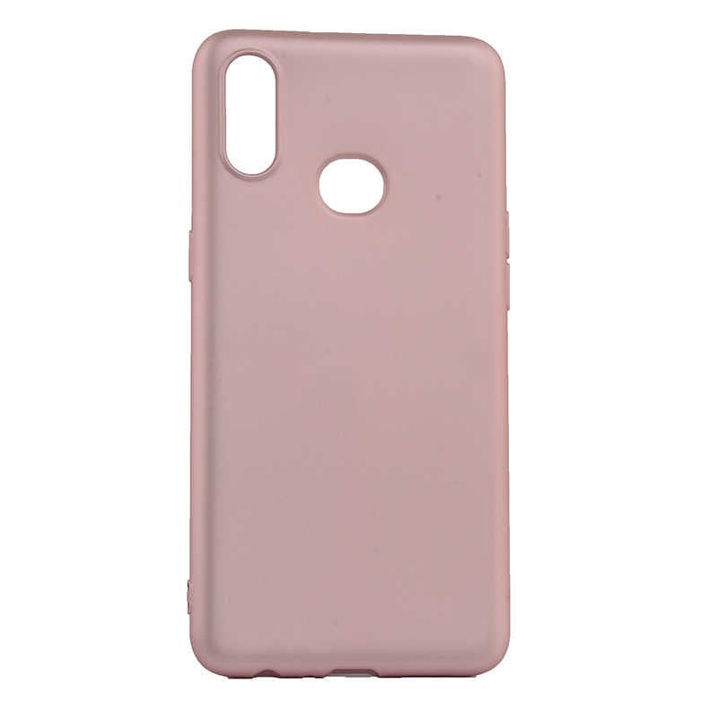 Galaxy A10S Kılıf Zore Premier Silikon Kılıf - Rose Gold