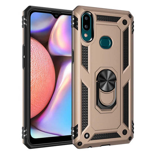 Galaxy A10S Kılıf Zore Vega Kılıf - Gold