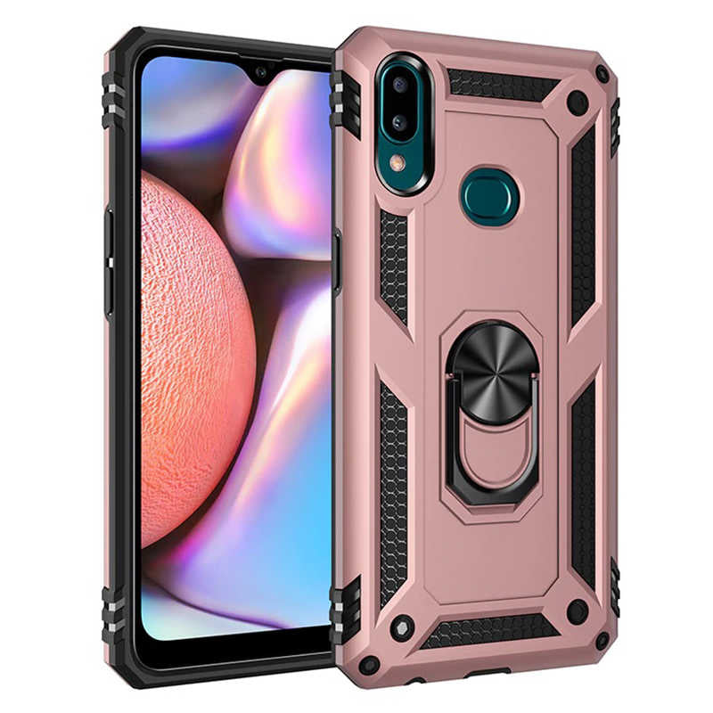 Galaxy A10S Kılıf Zore Vega Kılıf - Rose Gold