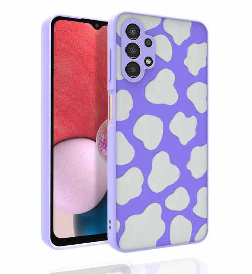 Galaxy A13 4G Kılıf Desenli Kamera Korumalı Parlak Zore Nora Kılıf - NO6