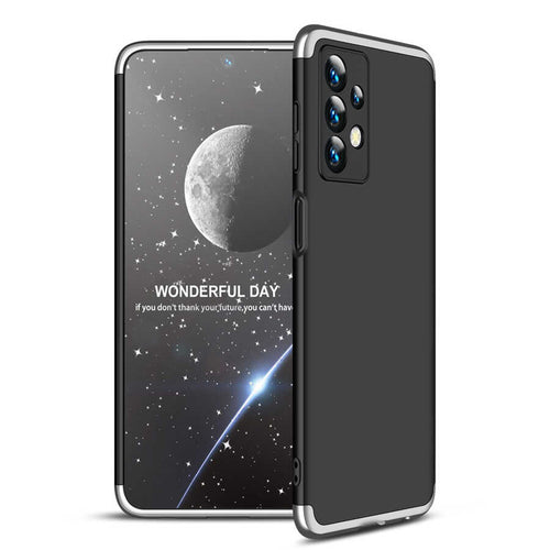 Galaxy A13 4G Kılıf Zore Ays Kılıf - Siyah-Gri