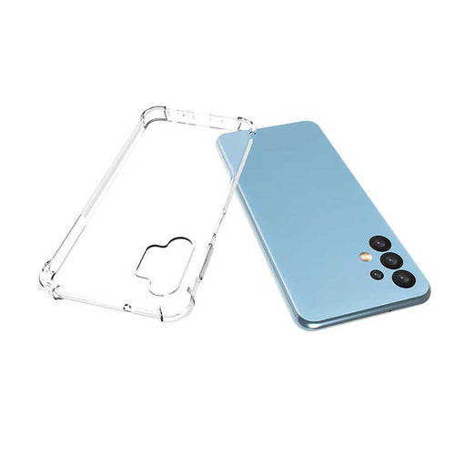 Galaxy A13 4G Kılıf Zore Nitro Anti Shock Silikon - Renksiz