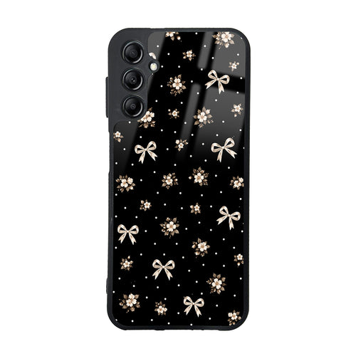Galaxy A14 5G Kılıf Kamera Korumalı Desenli Zore Lusi Kılıf - Gold Fiyonk