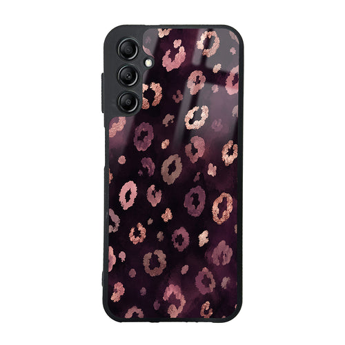 Galaxy A14 5G Kılıf Kamera Korumalı Desenli Zore Lusi Kılıf - Pembe Leopar