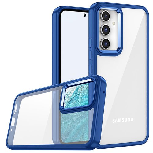 Galaxy A14 Kılıf Zore Flora Kılıf - Lacivert