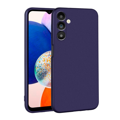 Galaxy A14 Kılıf Zore Premier Silikon Kılıf - Lacivert
