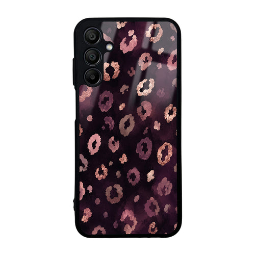 Galaxy A15 Kılıf Kamera Korumalı Desenli Zore Lusi Kılıf - Pembe Leopar