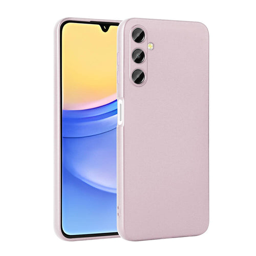 Galaxy A15 Kılıf Zore Premier Silikon Kılıf - Rose Gold
