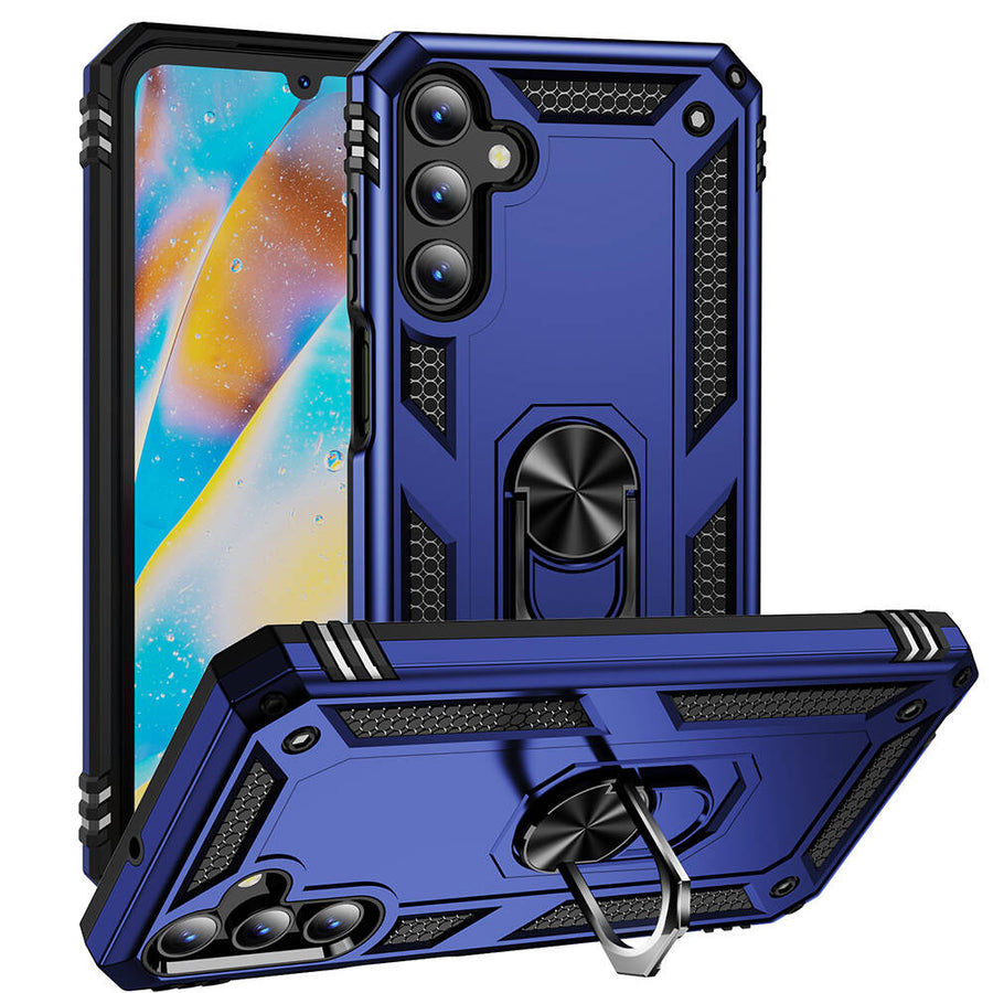 Galaxy A15 Kılıf Zore Vega Kılıf - Mavi