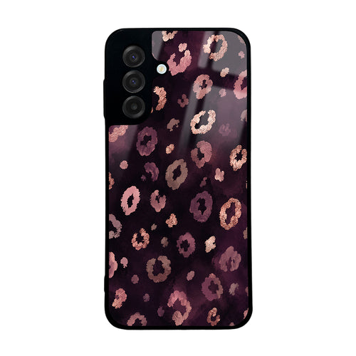 Galaxy A17 Kılıf Kamera Korumalı Desenli Zore Lusi Kılıf - Pembe Leopar
