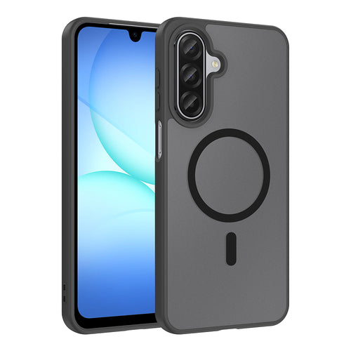 Galaxy A17 Kılıf M-safe Şarj Özellikli Zore Babet Kılıf - Siyah