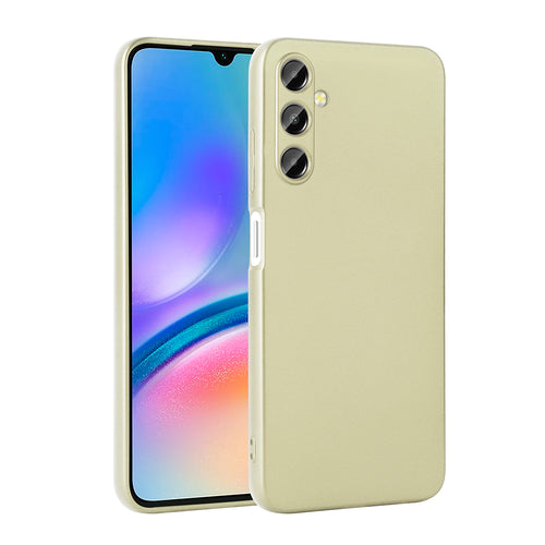 Galaxy A17 Kılıf Zore Premier Silikon Kılıf - Gold