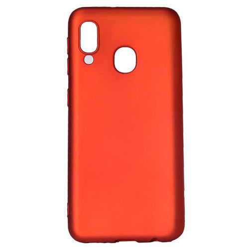 Galaxy A20E Kılıf Zore Premier Silikon Kılıf - Kırmızı
