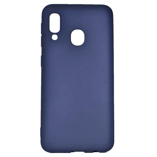 Galaxy A20E Kılıf Zore Premier Silikon Kılıf - Lacivert