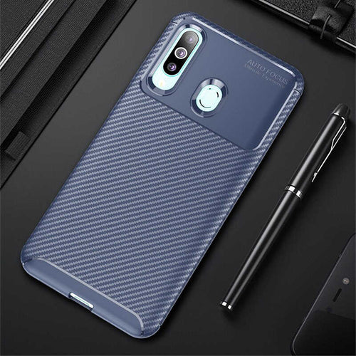 Galaxy A20S Kılıf Zore Negro Silikon Kılıf - Lacivert
