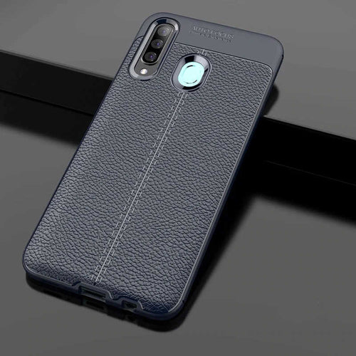 Galaxy A20S Kılıf Zore Niss Silikon Kılıf - Lacivert