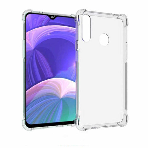 Galaxy A20S Kılıf Zore Nitro Anti Shock Silikon - Renksiz