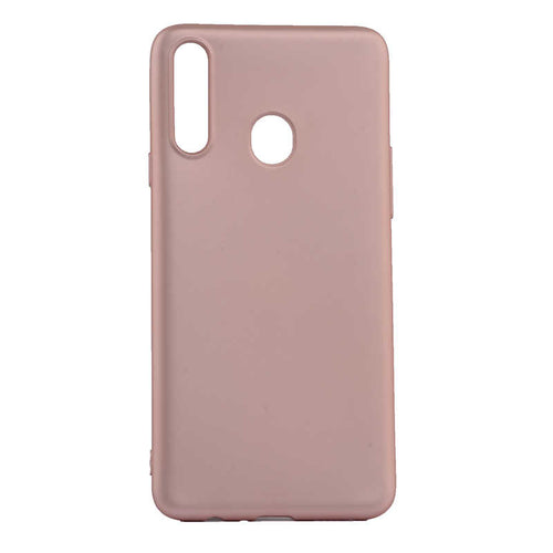 Galaxy A20S Kılıf Zore Premier Silikon Kılıf - Rose Gold
