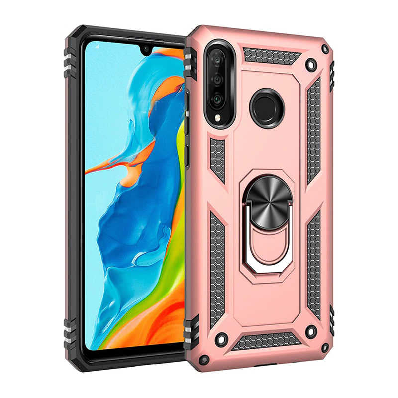 Galaxy A20S Kılıf Zore Vega Kılıf - Rose Gold