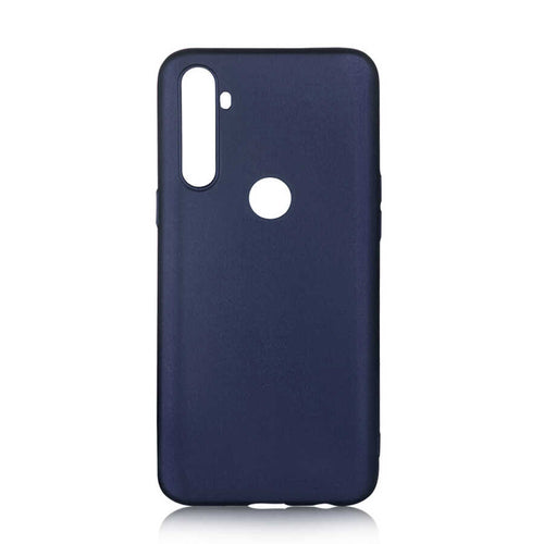 Realme C3 Kılıf Zore Premier Silikon Kılıf - Lacivert