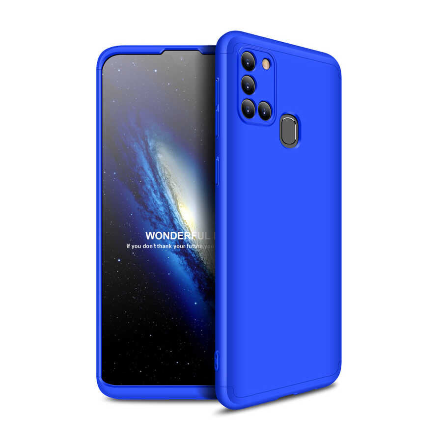 Galaxy A21S Kılıf Zore Ays Kılıf - Mavi
