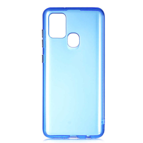 Galaxy A21S Kılıf Zore Bistro Kılıf - Mavi