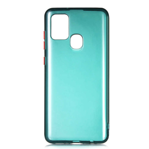 Galaxy A21S Kılıf Zore Bistro Kılıf - Koyu Yeşil